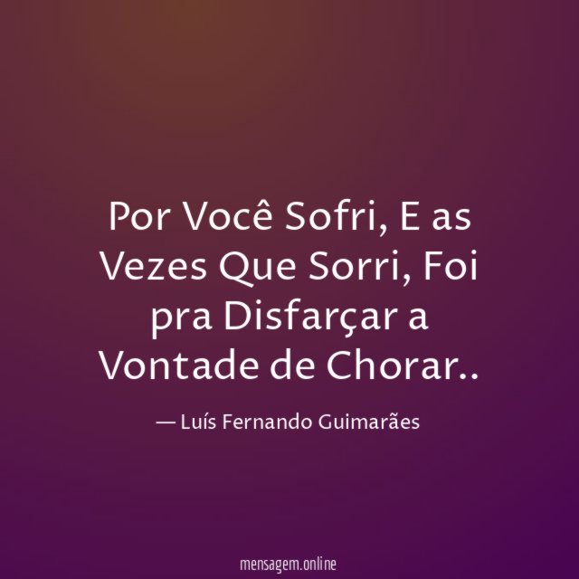 Por Você Sofri