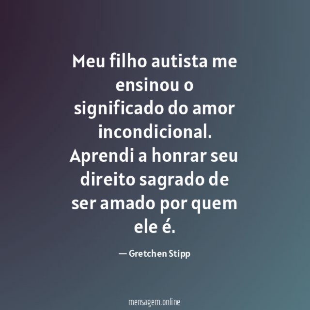 Meu filho autista me ensinou o significado do amor incondicional