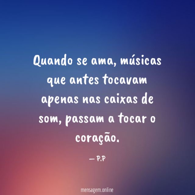 Quando se ama
