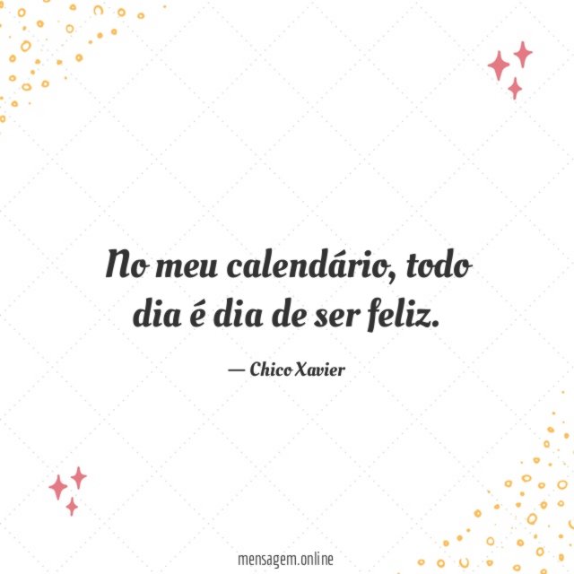 No meu calendário