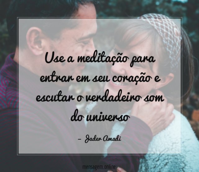 Use a meditação para entrar em seu coração