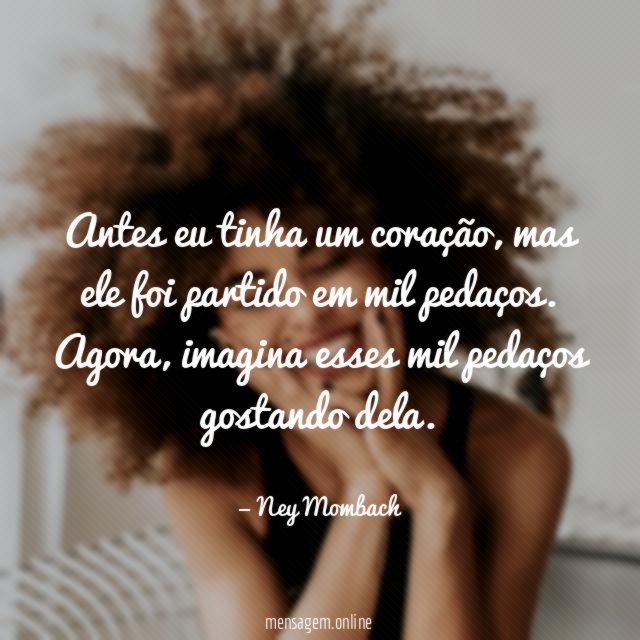 Antes eu tinha um coração