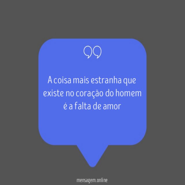 A coisa mais estranha que existe no coração