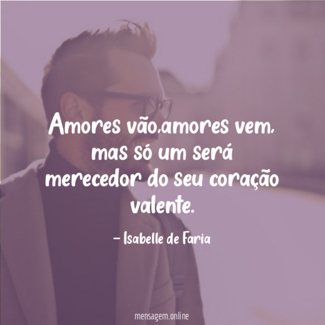Amores vão