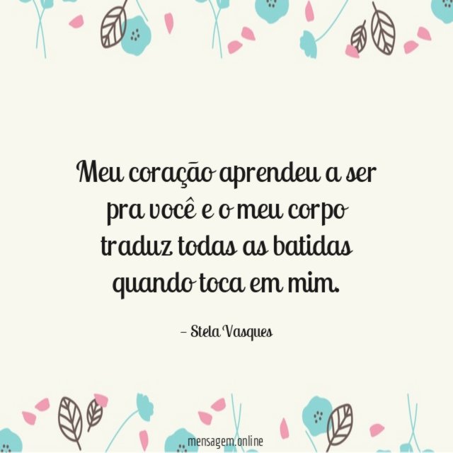 Meu coração aprendeu a ser pra você