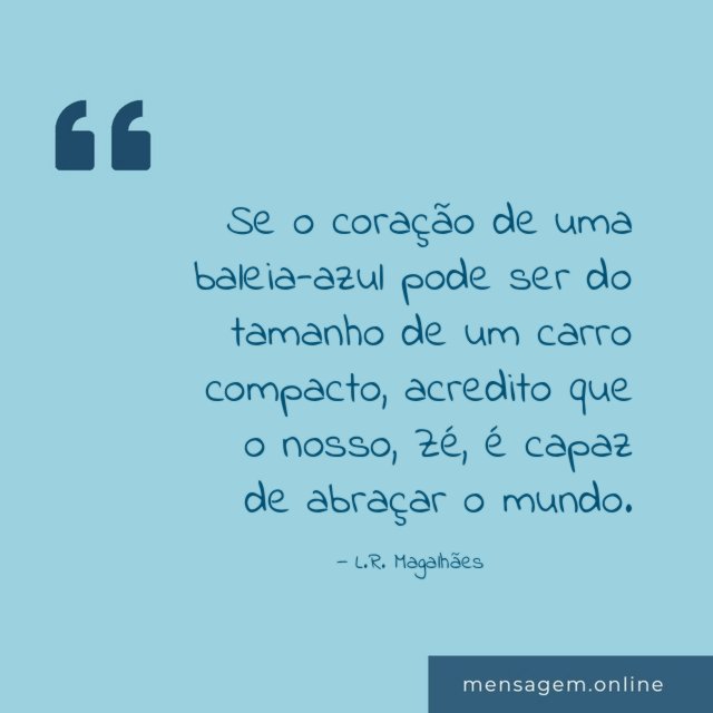 Se o coração de uma baleia-azul pode ser