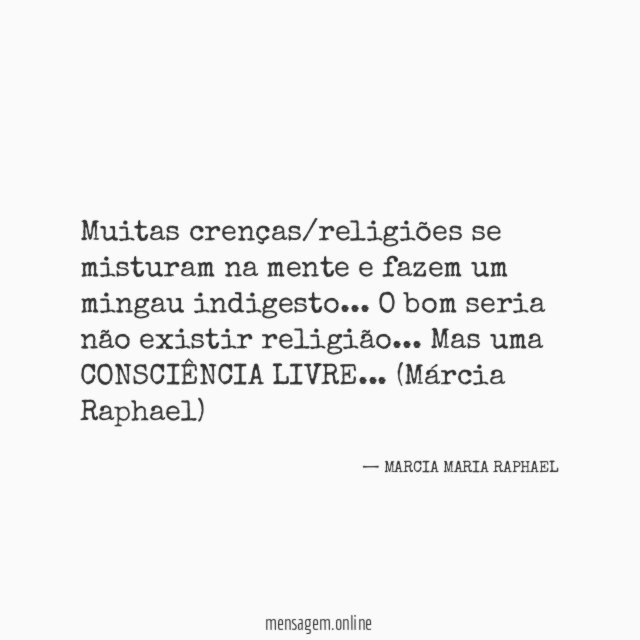 Muitas crenças/religiões se misturam na mente e fazem