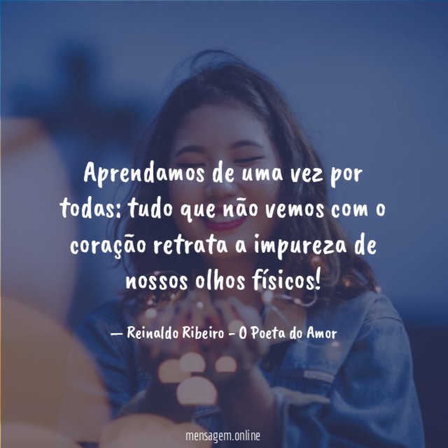 Aprendamos de uma vez por todas