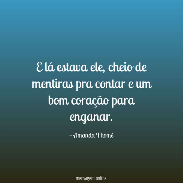 E lá estava ele