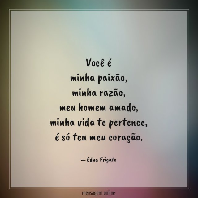 Você é minha paixão