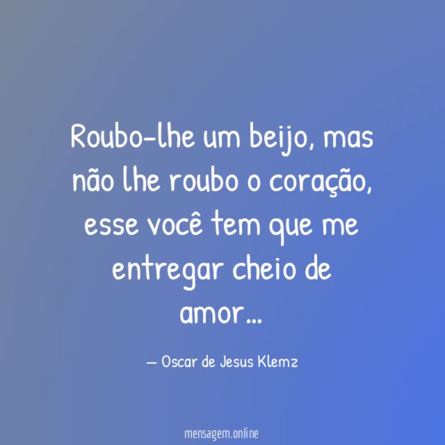 Roubo-lhe um beijo