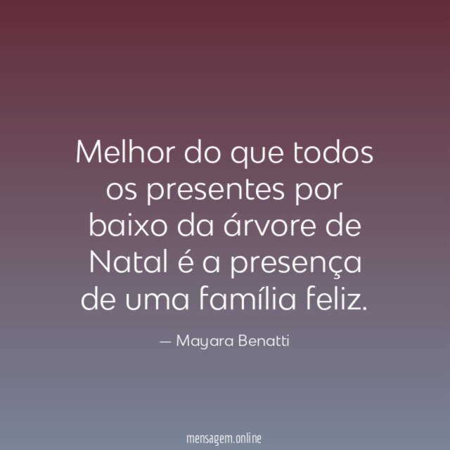 Melhor do que todos os presentes por baixo