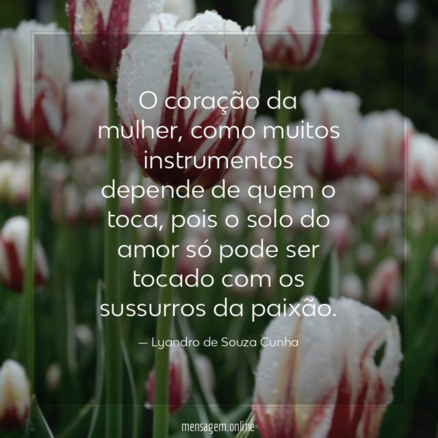 O coração da mulher