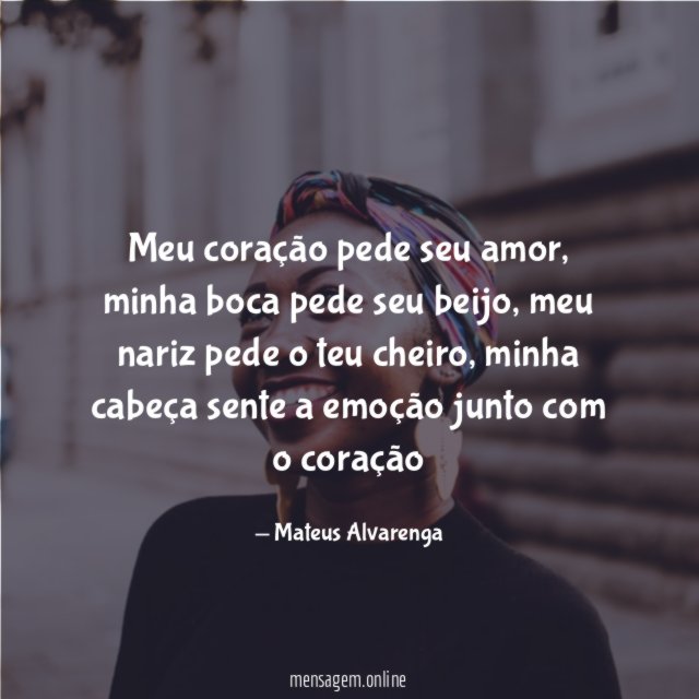 Meu coração pede seu amor