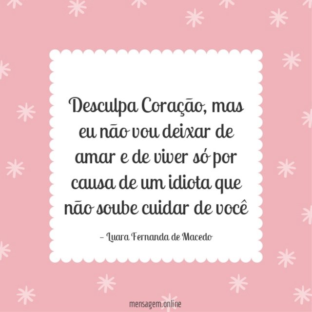 Desculpa Coração