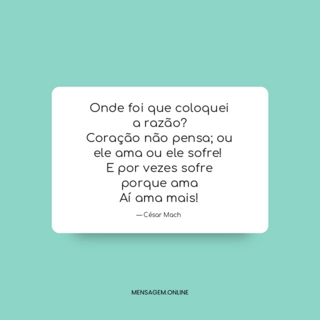 Onde foi que coloquei a razão