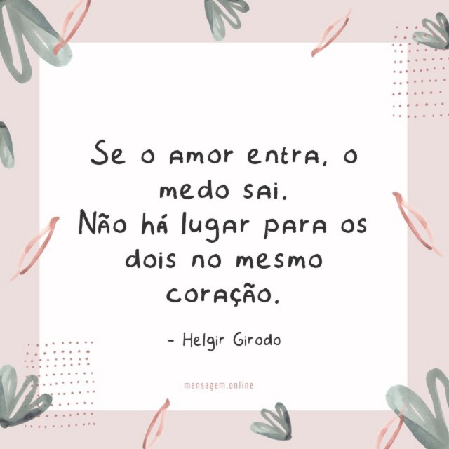 Se o amor entra