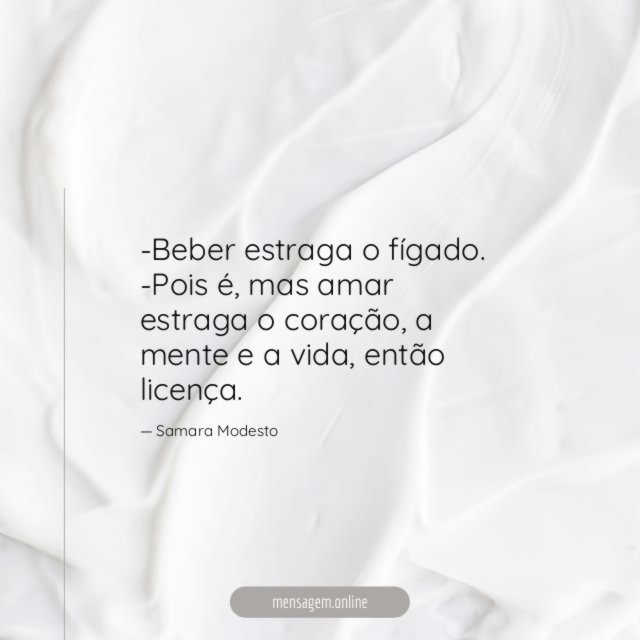 Beber estraga o fígado