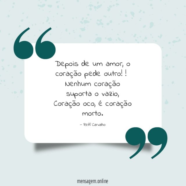 Depois de um amor