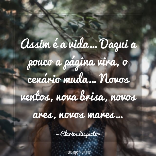 Assim é a vida