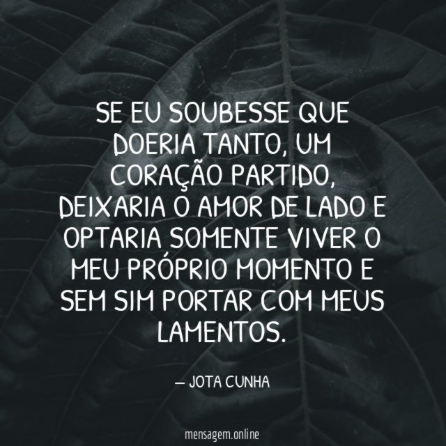 SE EU SOUBESSE QUE DOERIA TANTO