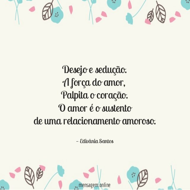 Desejo e sedução