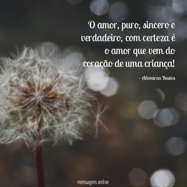 O amor