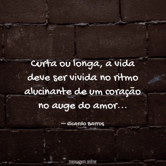 Curta ou longa
