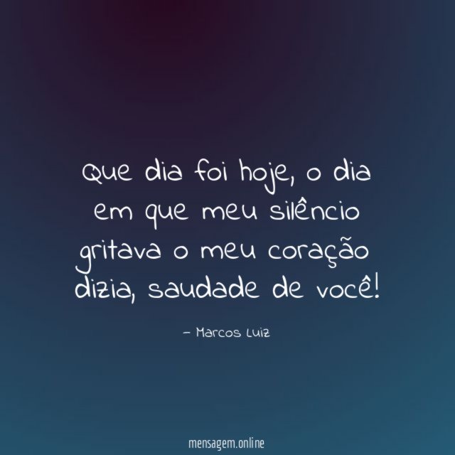Que dia foi hoje