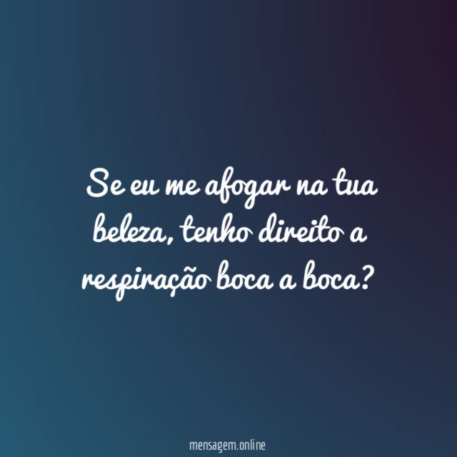 Se eu me afogar na tua beleza