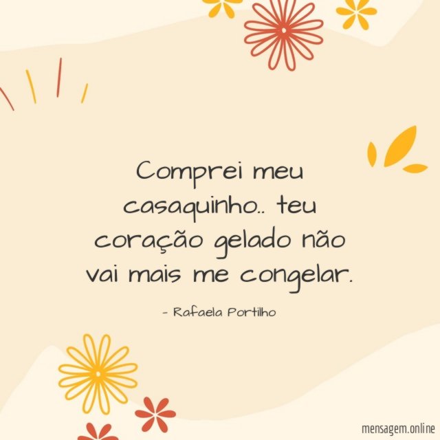 Comprei meu casaquinho