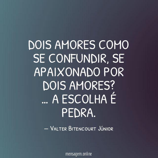 Dois amores