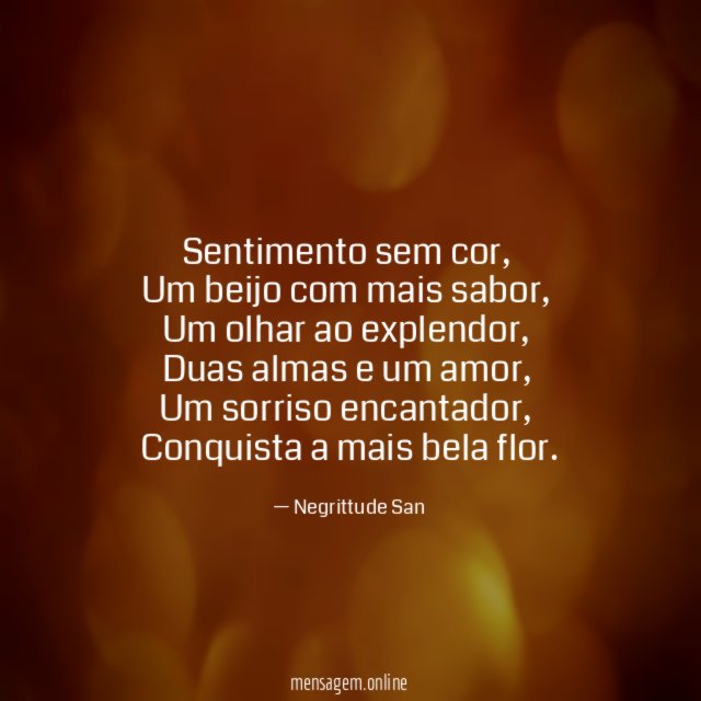 Sentimento sem cor