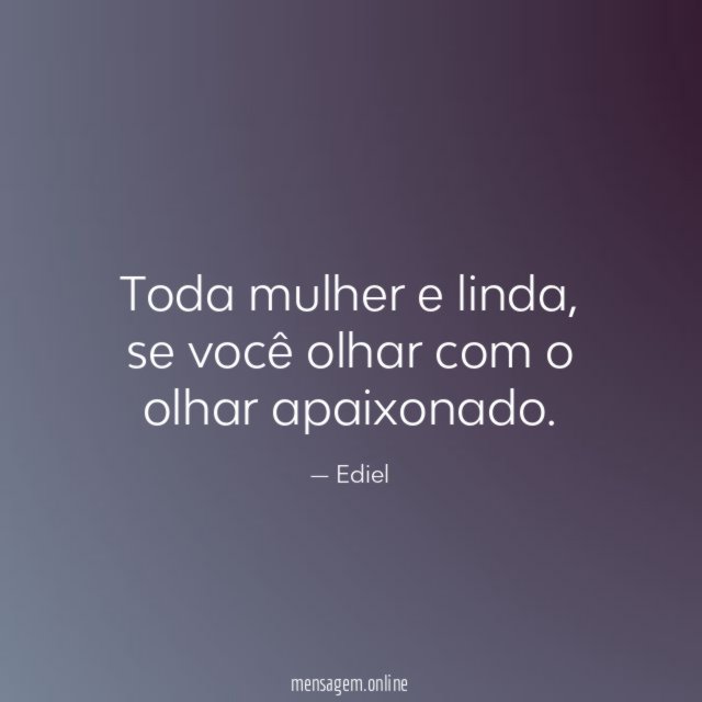 Toda mulher e linda