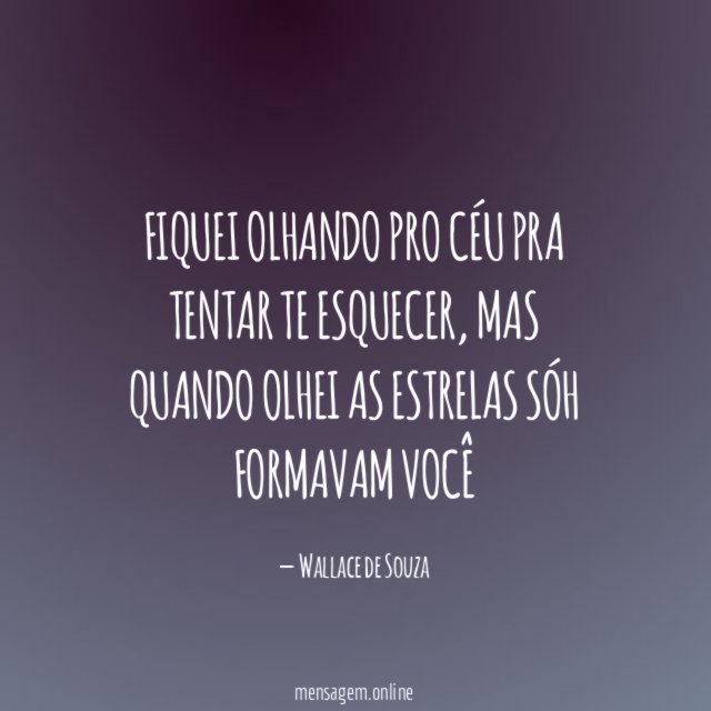 Fiquei Olhando Pro Céu Pra Tentar Te Esquecer