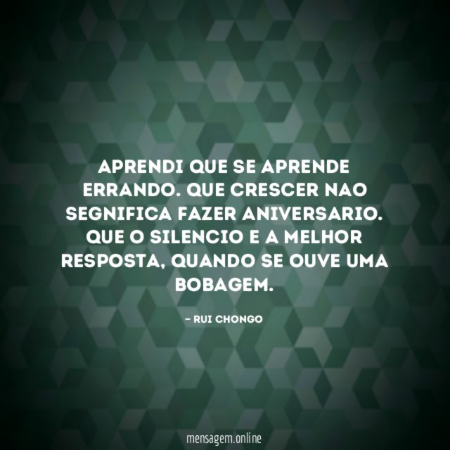 aprendi que se aprende errando