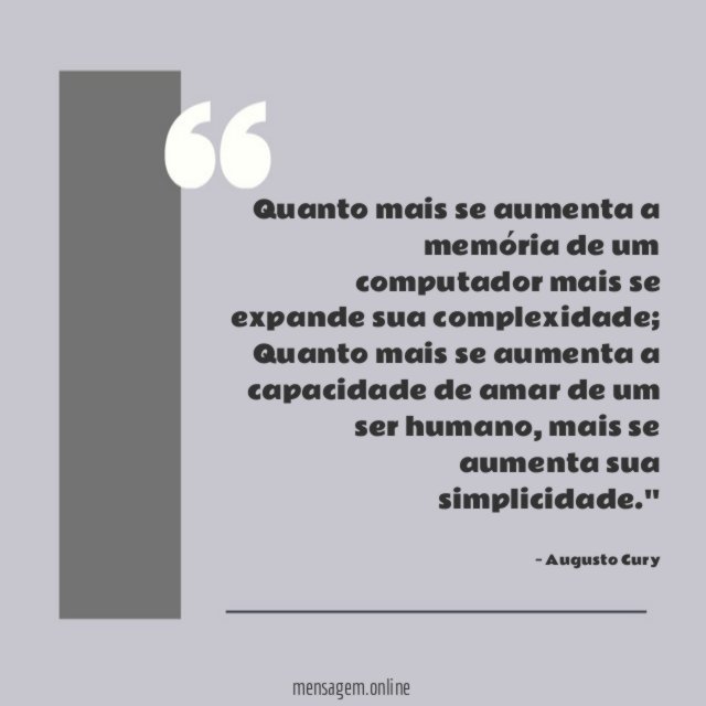 Quanto mais se aumenta a memória de um