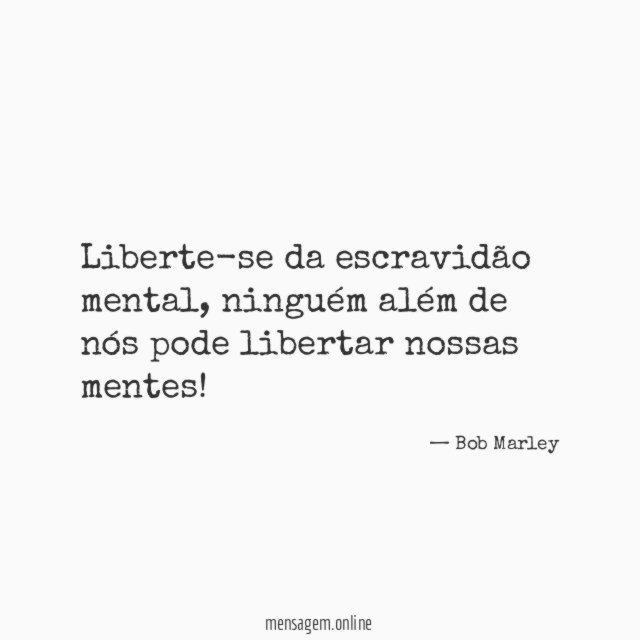 Liberte-se da escravidão mental