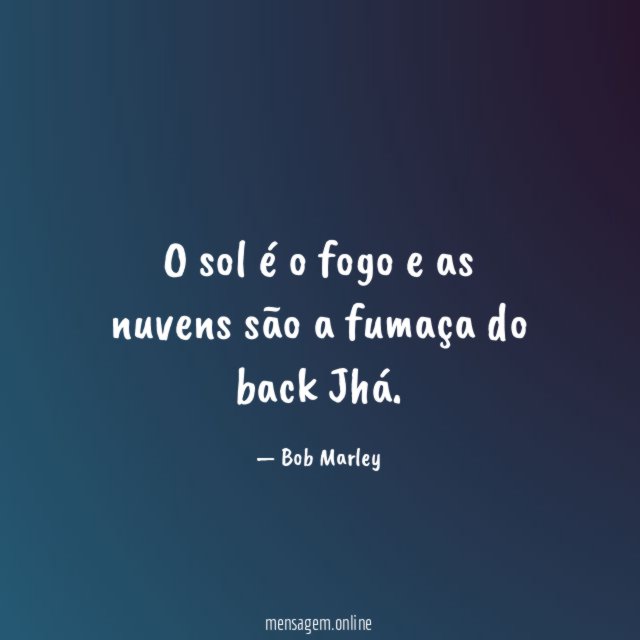 O sol é o fogo e as nuvens