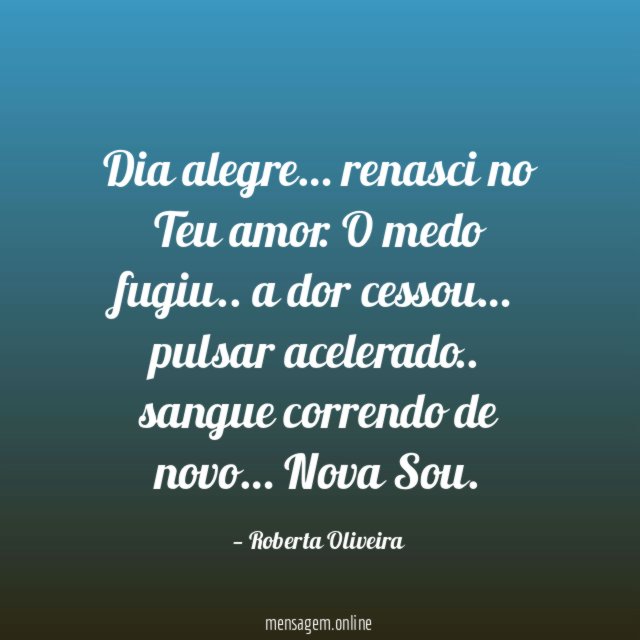 Dia alegre