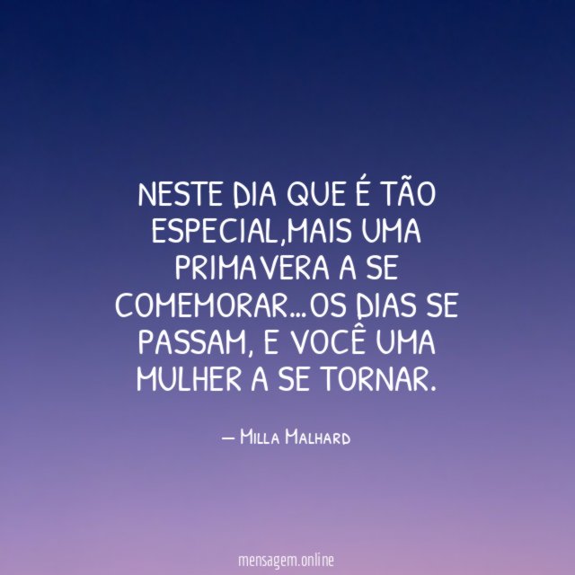 Neste dia que é tão especial