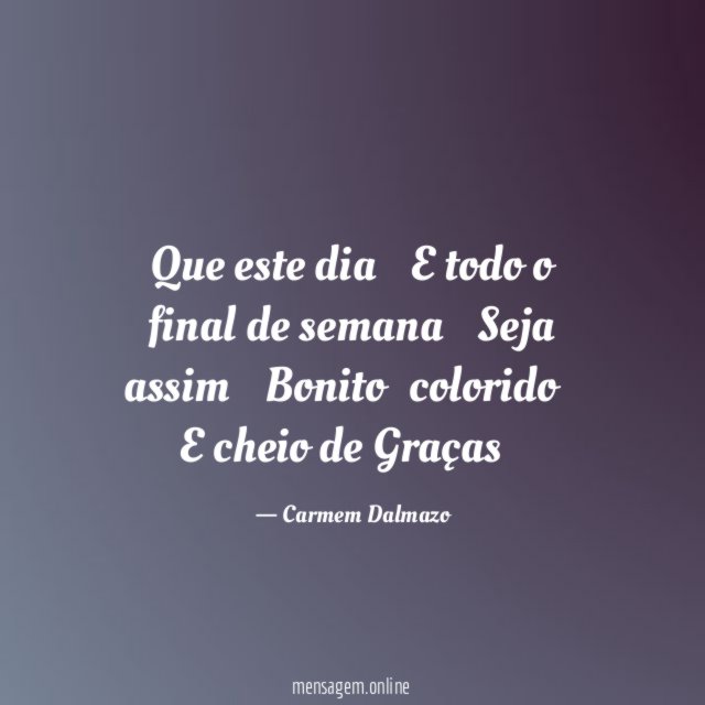 Que este dia
