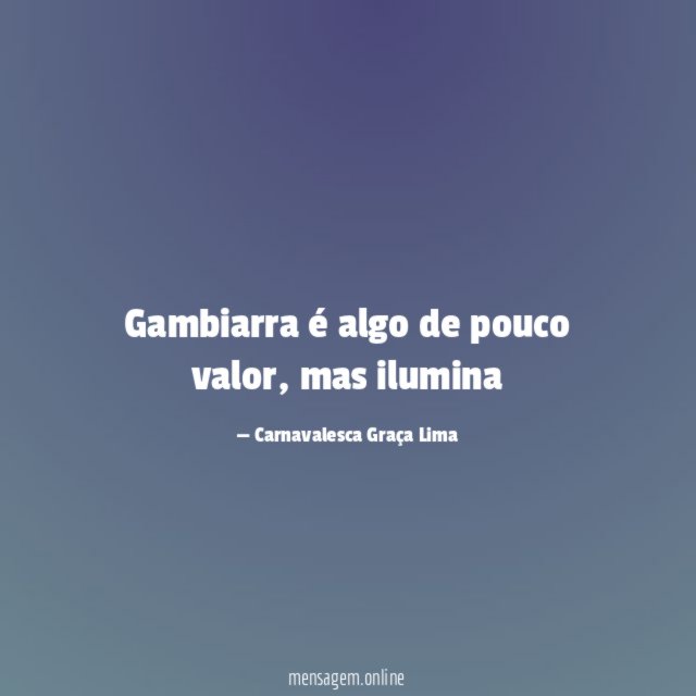 Gambiarra é algo de pouco valor