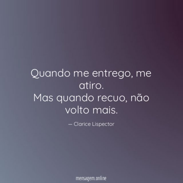 Quando me entrego