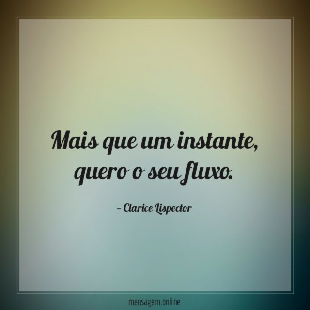 Mais que um instante