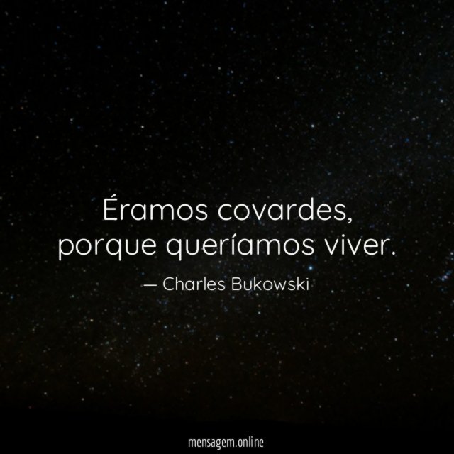 Éramos covardes