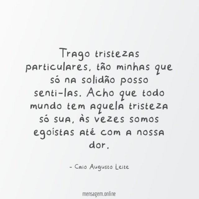 Trago tristezas particulares