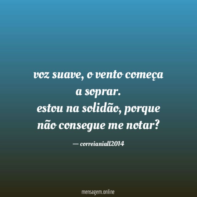 voz suave