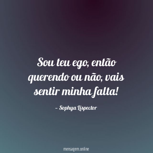 Sou teu ego