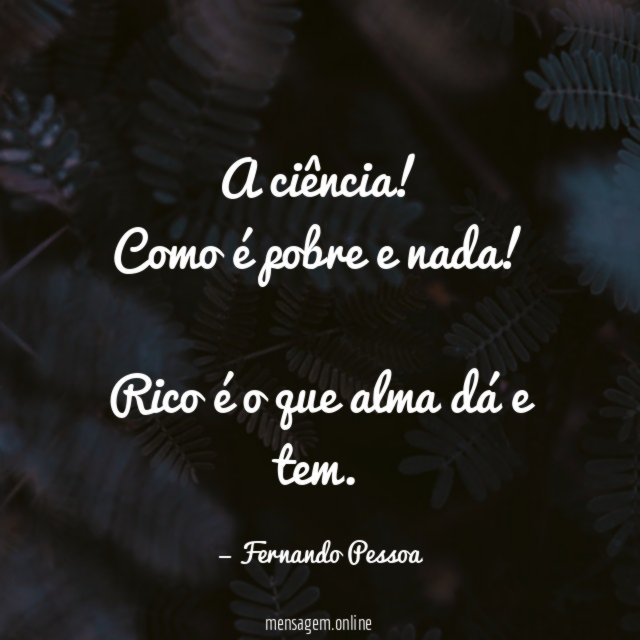 A ciência